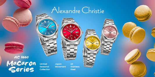 Alexandre Christie 8660 Macaron Series - Limited Seasonal Collection