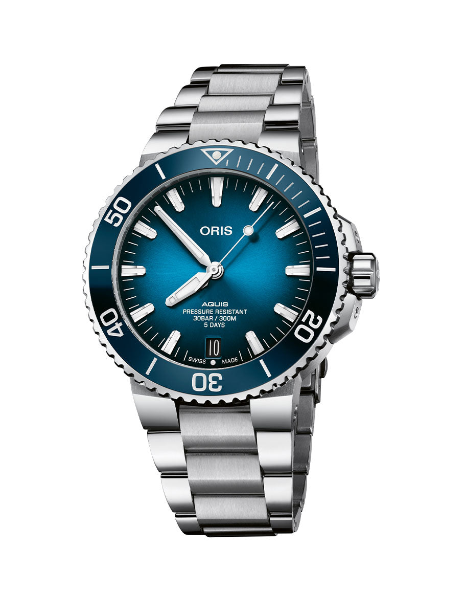 ORIS AQUIS DATE CALIBRE 400 400 7763 4135 MB TimeConcept