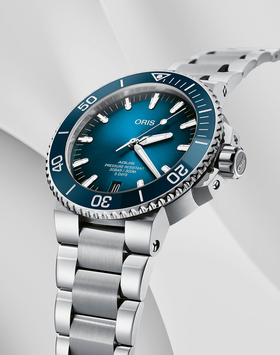 ORIS AQUIS TANGGAL KALIBER 400 - (400 7763 4135 MB)