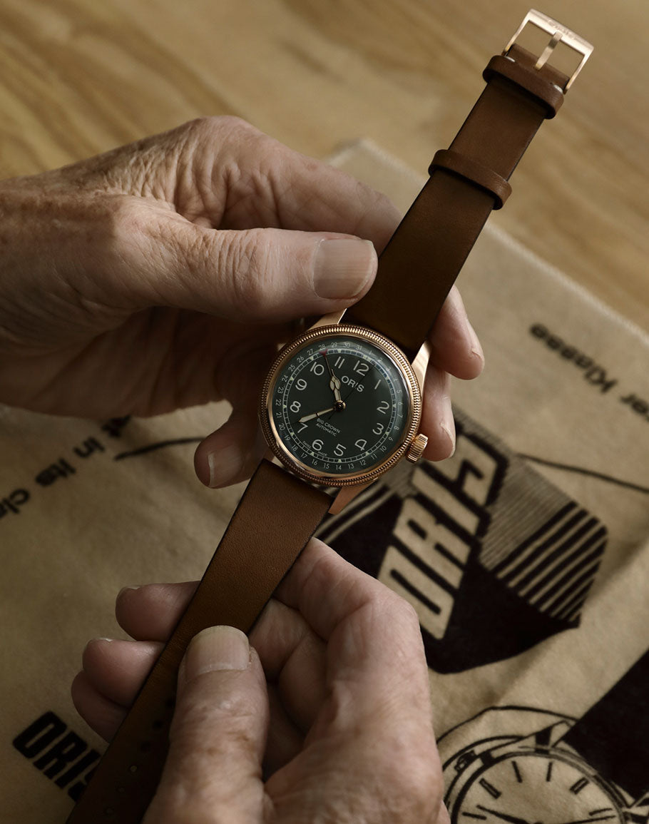 ORIS BIG CROWN - POINTER TANGGAL EDISI HUT ke-80 (754 7741 3167 LS)